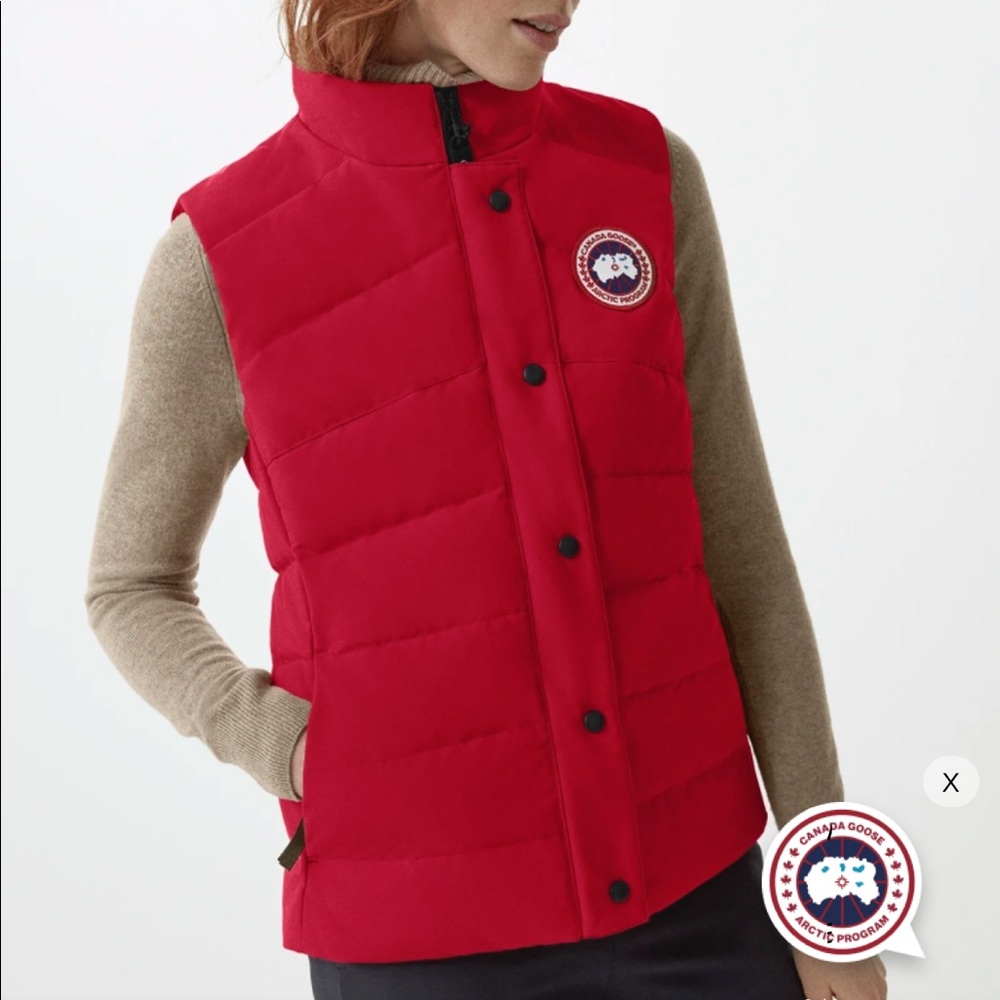 Canada Goose Freestyle Vest - Red - size Small